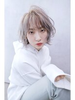 アルマヘア(Alma hair)&nbsp;【Alma】ネオウルフレイヤー☆ホワイトアッシュベージュ