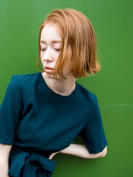 リリアン 青山(relian) デザインカラーで可愛いオレンジベージュ