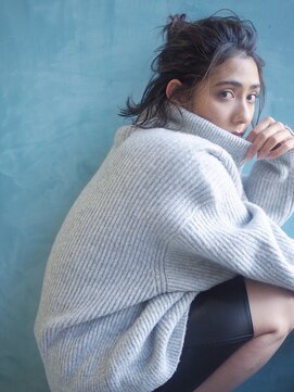 サングース(Sungoose) sungoose tokyoココアブラウン大人かわいいフリンジウェーブ