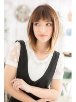 ミック 日暮里店(miq)&nbsp;グラデーションカラー毛先カラーで外国人風グラマラスa