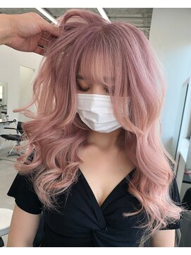 エゴル ナゴヤサカエ(ENGOL NAGOYA SAKAE) ピンク/ピンクカラー/ハイトーンカラー