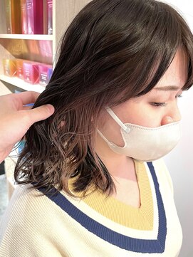 ミーナ バイ アーバン(Meena by urban.) 【ANNEXハザマ】イヤリングカラー×ナチュラルベージュ