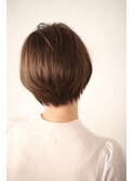 ラフニュアンス 前髪無しショート 美容院クレドガーデン浦和店