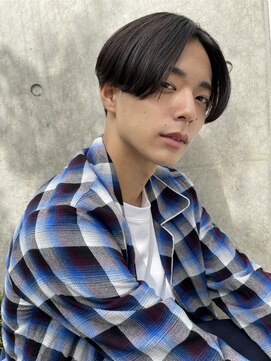 バイフィフス 原宿/表参道(by fifth) センターパート/ニュアンスパーマ/ツーブロ刈り上げ