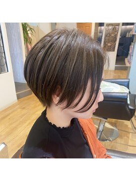 ヘアーアンドスパ フラップス(FLAPS) ハンサムショートボブ/ボブショート