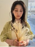 ヘアオイルを付けるだけの楽チンミディアム
