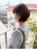 ［OCEAN Hair&Life 水田成美］大人気☆ミニボブ/束感ショート