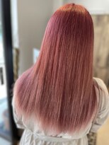 ラビスモア(Lovis moa)&nbsp;切りっぱなしボブ/ピンクブラウン/エアリーロング/美髪のススメ