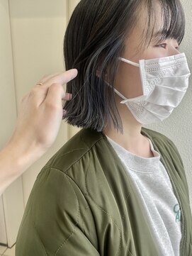 ヘアーデザイン シュシュ(hair design Chou Chou by Yone) ☆chouchou☆ミニボブ×インナーカラー