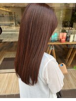 クラップス 杉田店(CLAPS)&nbsp;コーラルオレンジ× 髪質改善酸熱トリートメント