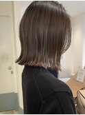 結べるボブ　パツっとボブ　顔まわりレイヤー