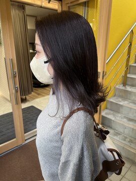 ベルバイヘアスイッチ(by hairswitch) インナーカラー×ワンレン