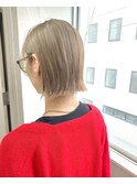 10代20代30代ボブブロンドヘア