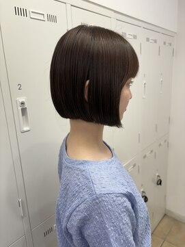 アッシュ 下北沢店(Ash) ぱつっとラインボブ