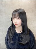 韓国レイヤー×透明感カラー