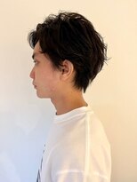 ソイクフ 高田馬場店(SOY-KUFU)&nbsp;MEN’SHAIRアッシュブラックマッシュパーマ