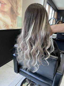 ヘアーデザイン ジェルム(Hair Design germe) プルエクステギャルハイライト #しのだスペシャル