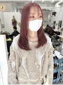 ミディアムレイヤー×桜ピンクカラー