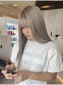 ミルクティーベージュ×髪質改善トリートメント