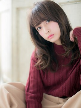 モッズ ヘア 福岡姪浜店(mod's hair) mod's姪浜/くすみベージュ小顔韓国風巻きゆるふわ毛先パーマi