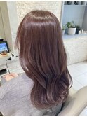 大人気!透明感たっぷりラベンダーベージュカラー