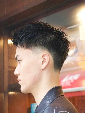 ザバーバー 渋谷(THE BARBER) Taper Spikey Short