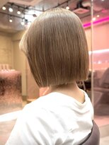 セシル(SECYL)&nbsp;ブリーチ1～2ミルクティーベージュ&切りっぱなしBob