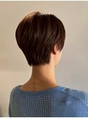 小顔つや似合わせショート・白髪カバーデザインカラー