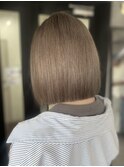 【ブリーチあり】グレーベージュ