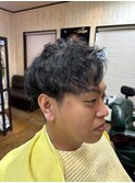 グラデーションパーマスタイル