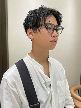 ソー 銀座(SAUT) メンズパーマ/ニュアンスパーマ/センターパート