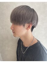 アッシュ 桜木町店(Ash)&nbsp;【シルバーカラー】ブリーチカラーでシースルーマッシュ
