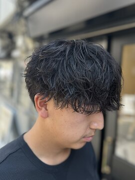 バース 梅田中崎町店(BIRTH) シャドーパーマ波巻きパーマ無造作パーマ大阪メンズサロン