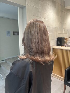 メロウバイケンジ(mellow by KENJE) ダブルカラー/ブリーチカラー/ベージュカラー