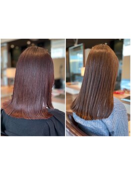 シンプルなのに洗練。大人女性に似合う旬のミディアム・ロングスタイル。