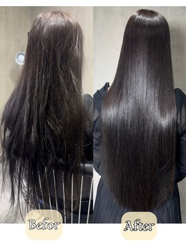 ヨンサンキュウ(439) 高濃度水素と最高級コラーゲン使用【髪質改善トリートメント】