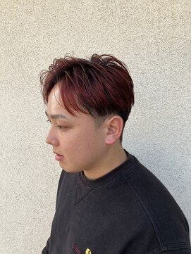 ゴットラトゥール(GOTTO LATOUR) ブリーチカラー/メンズカラー/ダブルカラー/レッドカラー/岡崎市