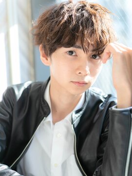 ローマ ギンザ(ROMA Ginza) 【銀座】シースルーマッシュ/ニュアンスパーマフェザーパーマ