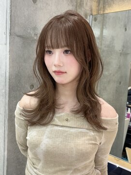 ロンドメリア 天神大名店(Lond Melia) 黒髪カタログ/オリーブグレー/ココアベージュ/小顔に見せるヘア