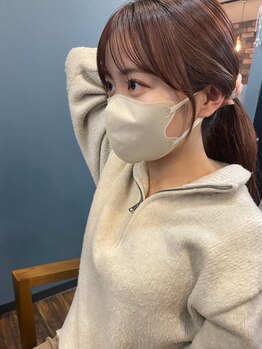 ユニコヘア(unico hair)の写真/《動くたびに揺れる髪に注目♪》顔周りの1mmで顔の形が変わる“驚きの小顔魅せ”をぜひ一度、ご体感下さい!