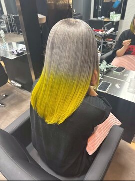 ユーザ(YUZA) シルバー×イエロー