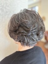 クロス(CROSS) ミセスパーマ/ひし形/60代70代/ミセスヘア