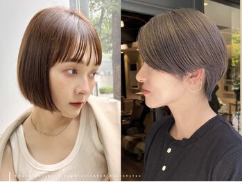 ナック ガーデン(knack GARDEN)の写真/ショートボブ歴13年の齋藤が骨格と毛流れに合わせて◎伸ばす過程まで楽しめる、続く形へ