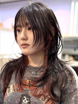 フォート(FORT) 軽めハッシュレイヤーカット/インナーカラー/ハッシュカット