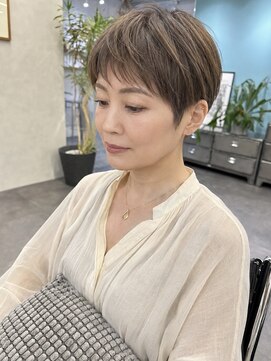 オウル(Owll) 【Owll】石田学史大阪大人ベリーショート30代40代50代白髪ぼかし