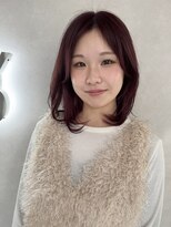 A BY WHO心斎橋店【エーバイフー】【10月31日OPEN（予定）】&nbsp;ミディアムレイヤーボブ/暖色カラー/透明感カラー/心斎橋