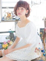 リリアン 表参道(relian)&nbsp;耳かけが可愛い♪ふわくしゅパーマボブ☆
