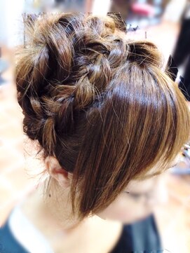 美容室 カナリア(Canaria) 編み込み/30代/40代/50代/60代