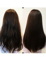 サイズカラーフリップ コレットマーレ店(XXXY'S COLO FLIP) 髪質改善 酸熱トリートメント  before&after