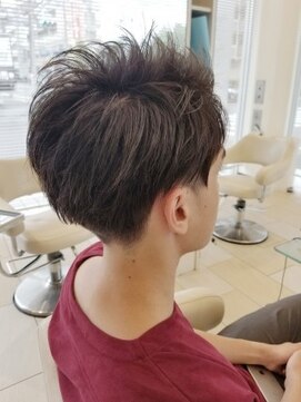 グランシュ 青葉台店(GranCieux) メンズツーブロフェザーバック☆